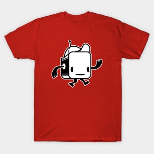 Retro hat Robot Mascot T-Shirt